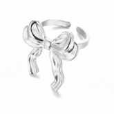 Schleifenring Silber