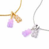 Individuelle DIY Teddy Halskette Gold