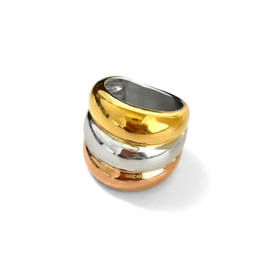 Dreischichtiger Ring