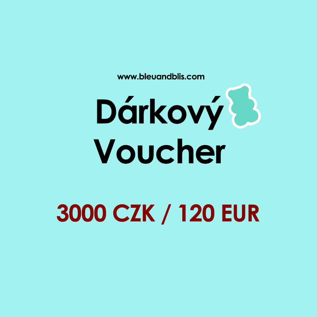 Voucher v hodnotě 3000 Kč / 120 €