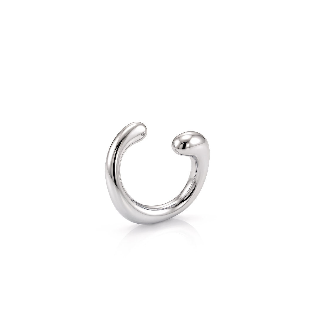Wave ear cuff náušnice