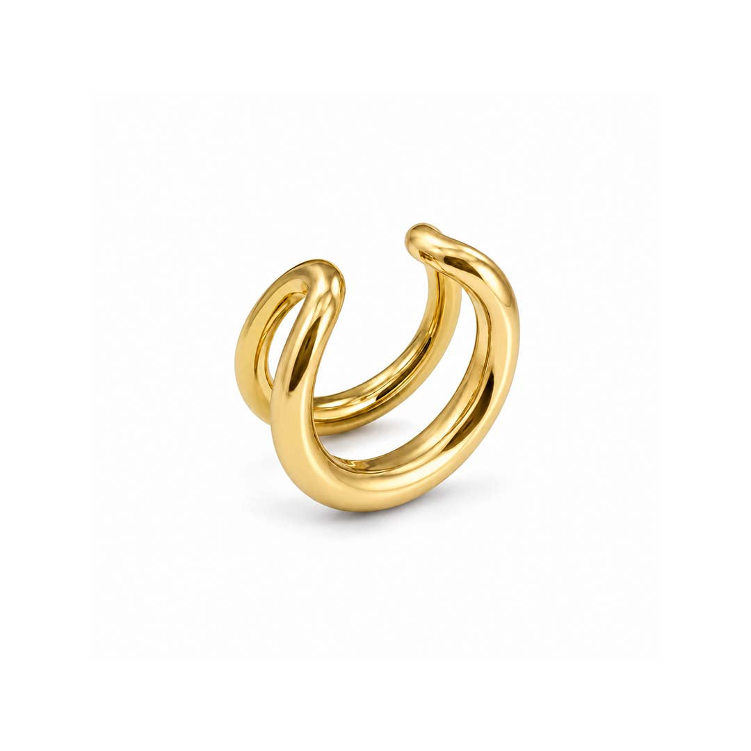 Dvě v jednom Ear Cuff náušnice