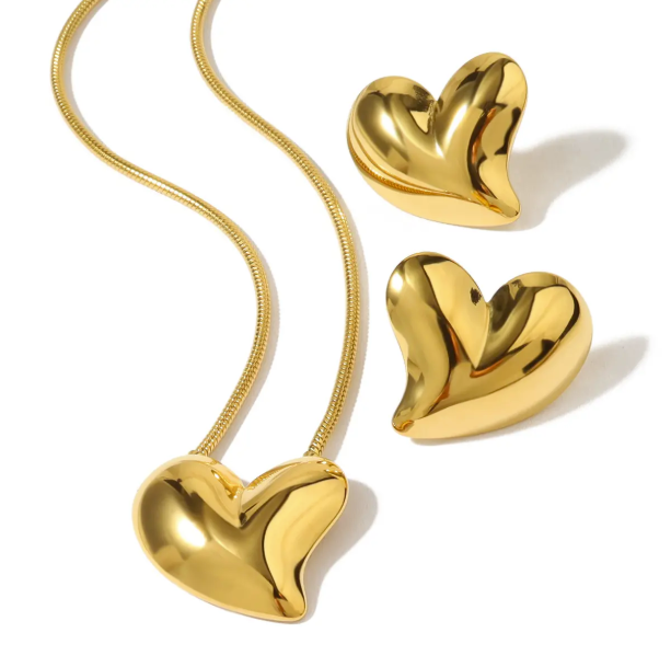 Decorah Hearts Náušnice 