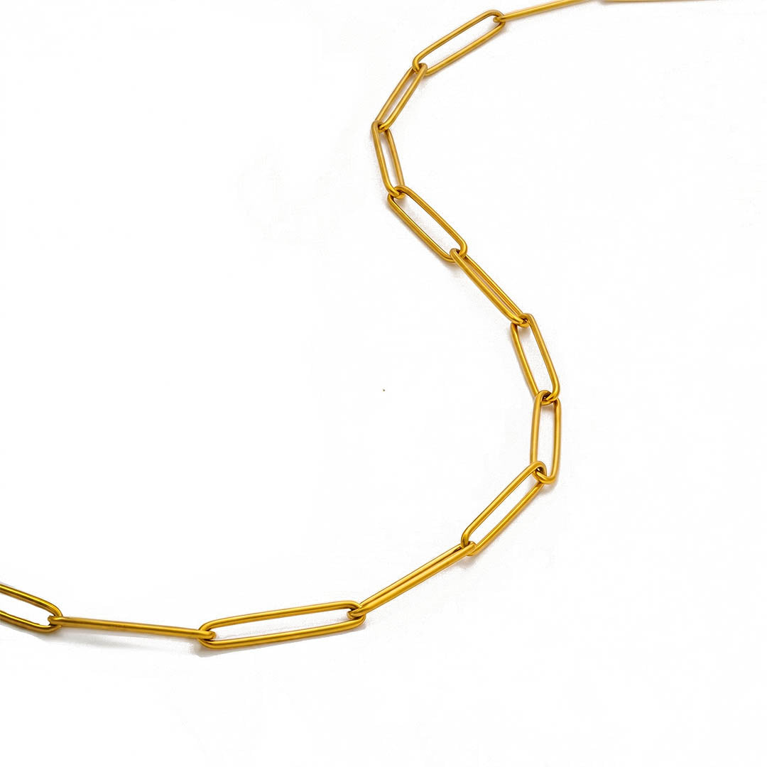 Sona Dlouhý Paperclip Náhrdelník
