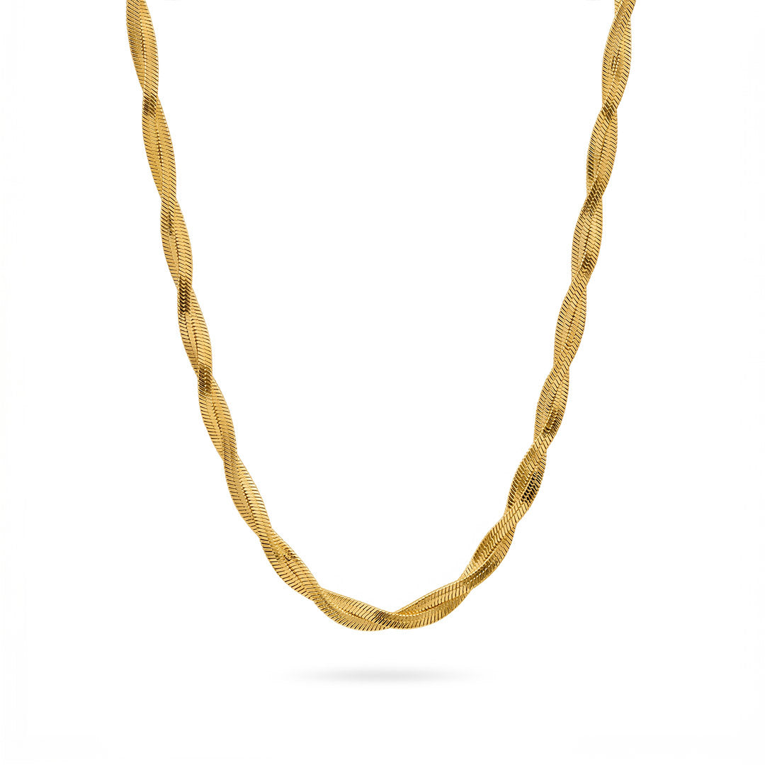 Double Snake Chain Náhrdelník