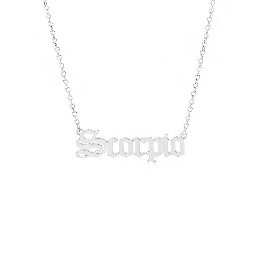 ZODIAC Name Stříbrný náhrdelník