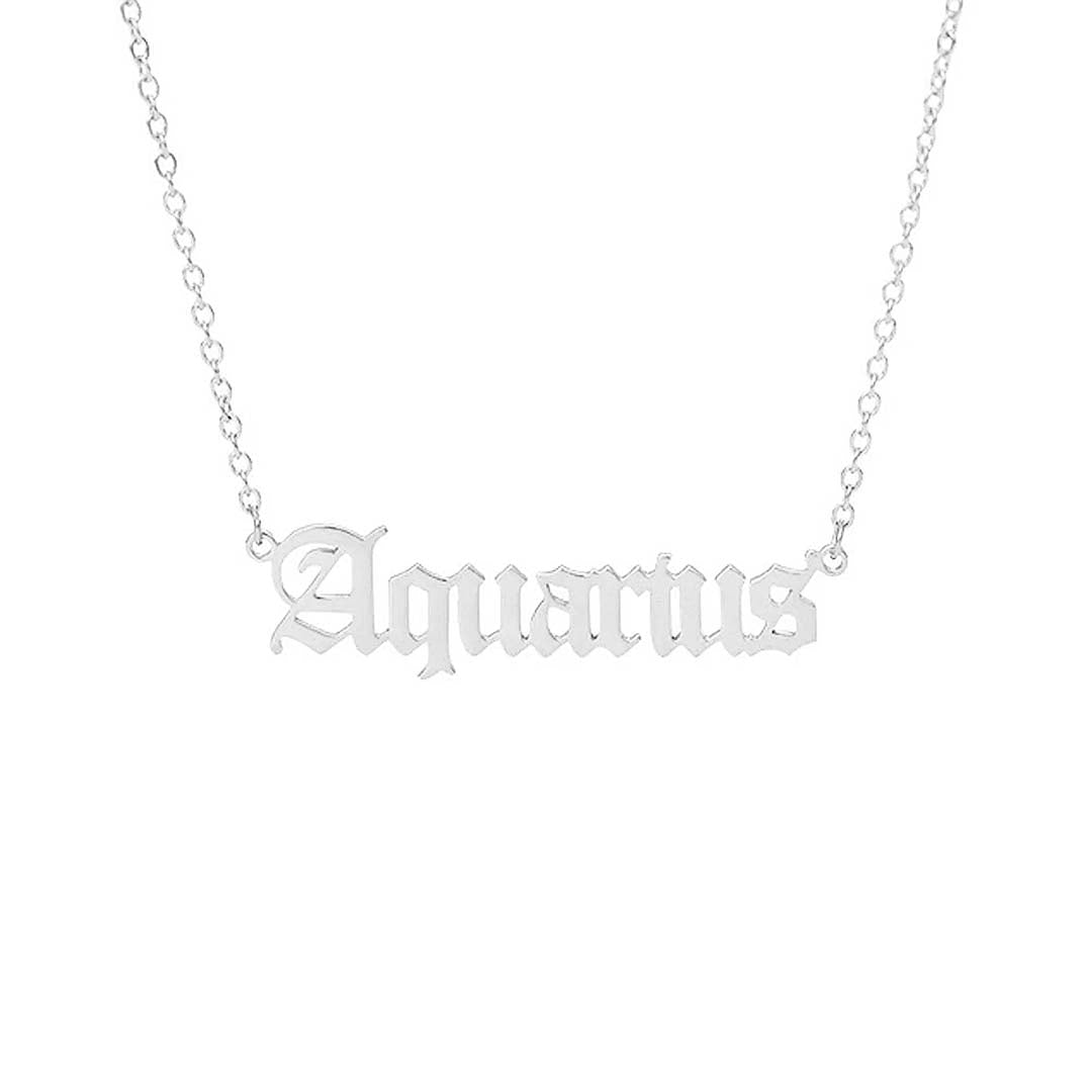 ZODIAC Name Stříbrný náhrdelník
