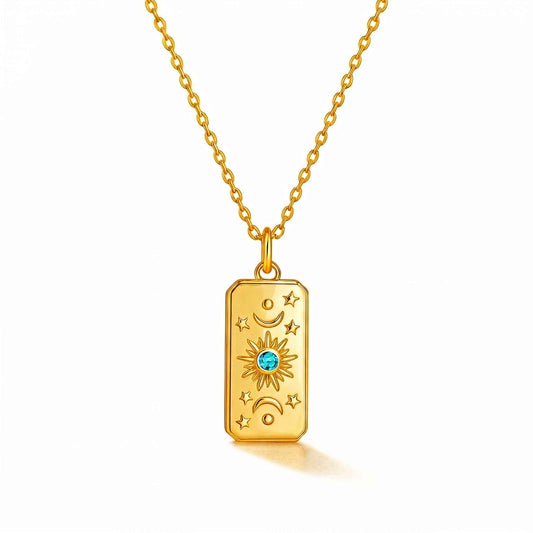 Ava Gold Halskette